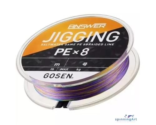 Шнур GOSEN Answer Jigging PEX8 300m #3.0 PE
