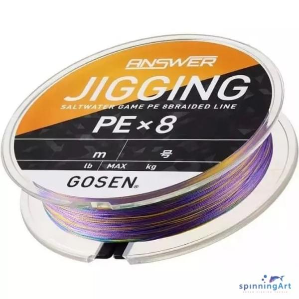 Шнур GOSEN Answer Jigging PEX8 300m #4.0 PE