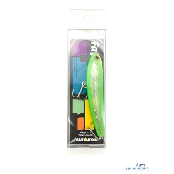 Воблер SumLures FAT-SUM JR 82F Double Lime