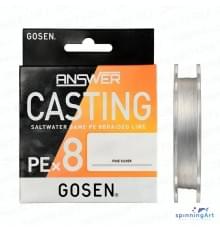Шнур GOSEN Answer Casting PE×8 150m #1.5 PE