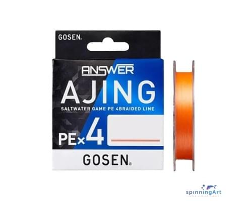 Шнур GOSEN Answer Ajing PE×4 150m #0.25 PE