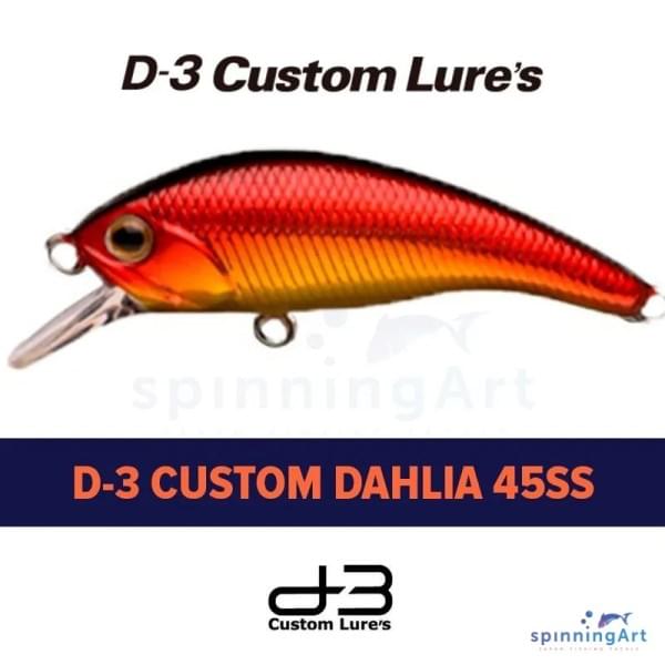 Воблер D-3 Custom Dahlia 45SS #09
