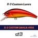 Воблер D-3 Custom Dahlia 45SS #09