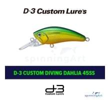 Воблер D3 Custom Diving Dahlia 45 SS # 08 GGOR