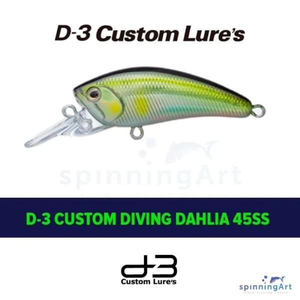 Воблер D-3 Custom Diving Dahlia 45SS