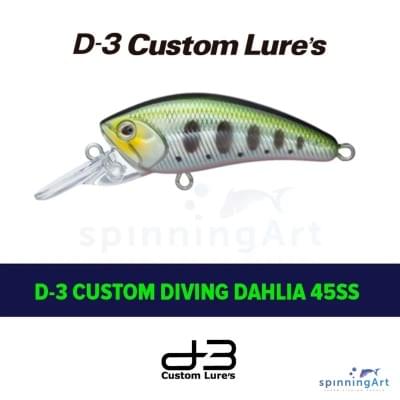 Воблер D3 Custom Diving Dahlia 45SS 5g #4