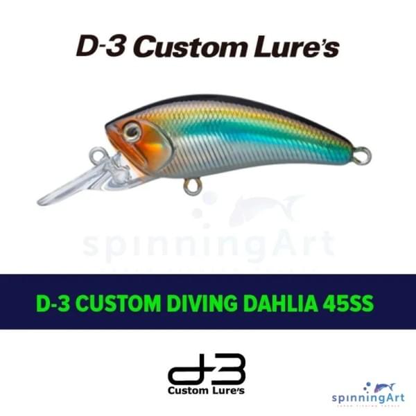 Воблер D-3 Custom Diving Dahlia 45SS