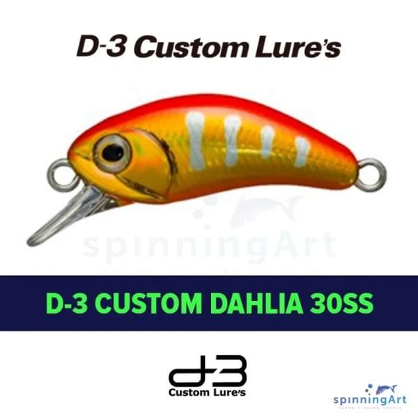 Воблер D-3 Custom Dahlia 30SS 3.2g #19