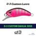 Воблер D-3 Custom Dahlia 30SS 3.2g #21