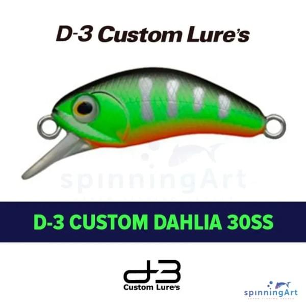 Воблер D-3 Custom Dahlia 30SS 3.2g #22