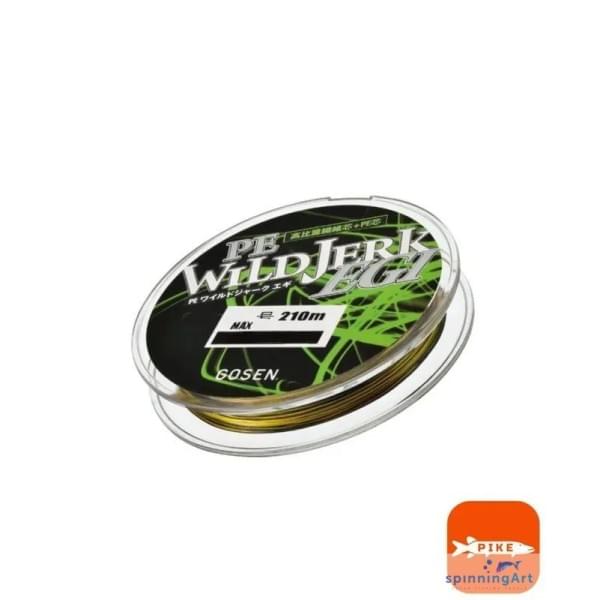 Шнур GOSEN Wild Jerk Egi 210m #0.6 PE