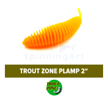 Приманка силиконовая Trout Zone Plamp 2in #peach