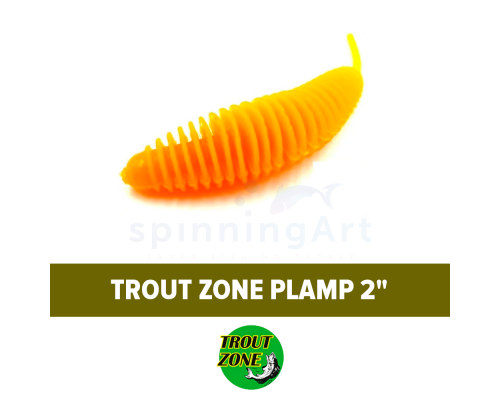Приманка силиконовая Trout Zone Plamp 2in #peach