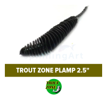 Приманка силиконовая Trout Zone Plamp 2.5in #black