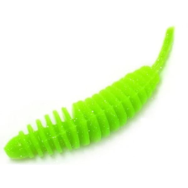 Приманка силиконовая Trout Zone Plamp 2.5in #green glitter