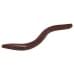 Приманка силиконовая Trout Zone Wake worm-2 3.2in #chocolate