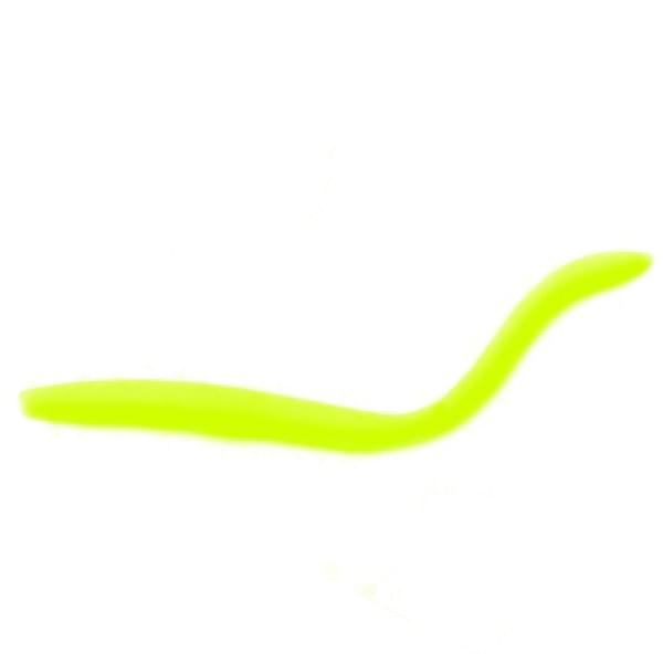 Приманка силиконовая Trout Zone Wake worm-2 3.2in #chartreuse