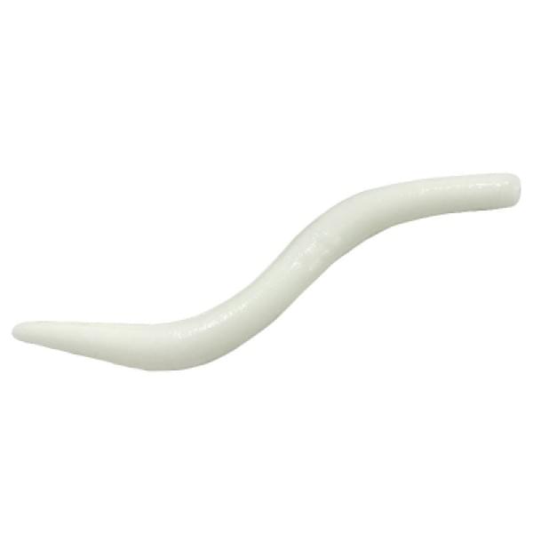 Приманка силиконовая Trout Zone Wake worm-2 3.2in #white