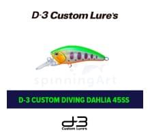 Воблер D-3 Custom Diving Dahlia 45SS