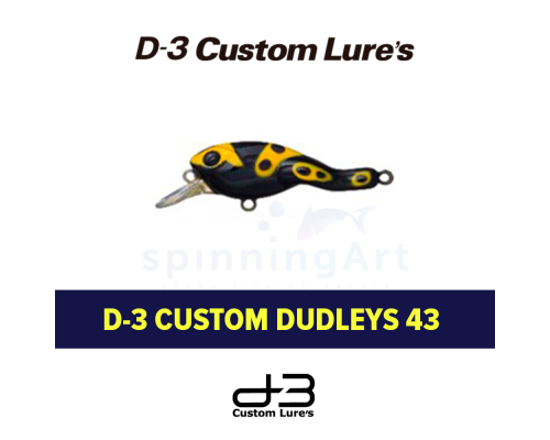 Воблер D-3 Custom Dudleys 43mm #07