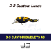 Воблер D-3 Custom Dudleys 43mm #07