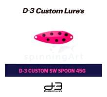 Блесна D-3 Custom SW Spoon 45g