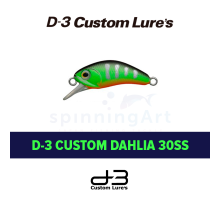 Воблер D-3 Custom Dahlia 30SS 3.2g #22