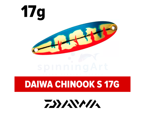 Блесна DAIWA CHINOOK S 17g #BLUE G SALMON