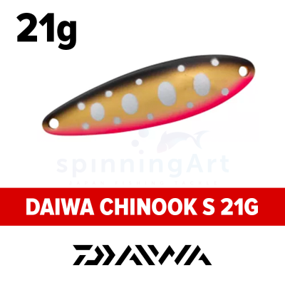 Блесна DAIWA CHINOOK S 21g #KUROKIN YAMAME