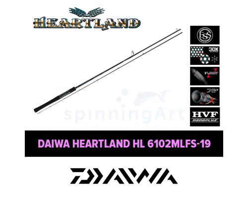 Спиннинг Daiwa Heartland HL 6102MLFS-19 Спиннинг Daiwa Heartland HL 6102MLFS-19