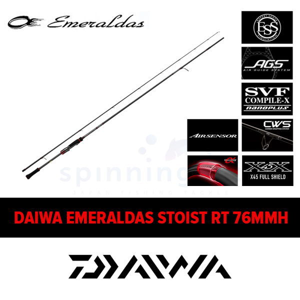 Спиннинг Daiwa Emeraldas Stoist RT 76MMH