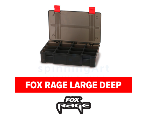 Коробка FOX RAGE Large Deep 16 отсеков, 36x23x8cm