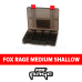 Коробка FOX RAGE Medium Shallow 16 отсеков, 28x23x4cm