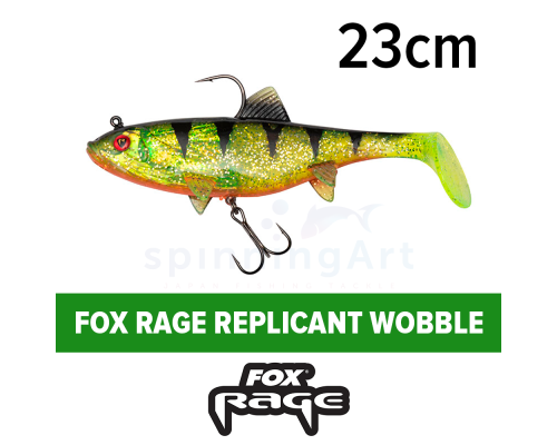 Fox Rage Replicant Wobble 155g 9"/23cm - UV Perch NRE044