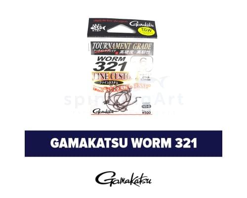  Оффсет Gamakatsu Worm 321 Fine Custom