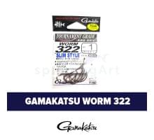  Оффсет Gamakatsu Worm 322R Slim Style