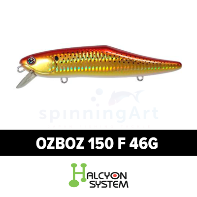 Воблер Halcyon System OZBOZ 150 F 46g # 02 H-RG KONOSIRO