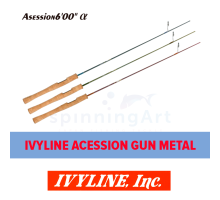Спиннинг Ivyline Asession Gun Metal 6ft 1-5gr