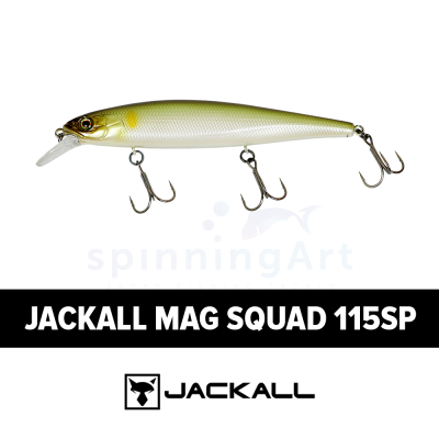 Воблер JACKALL Magsquad 115SP #PEARL AYU