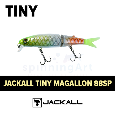 Воблер JACKALL Tiny Magallon #ALBINO CHARTREUSE PIRARUCU