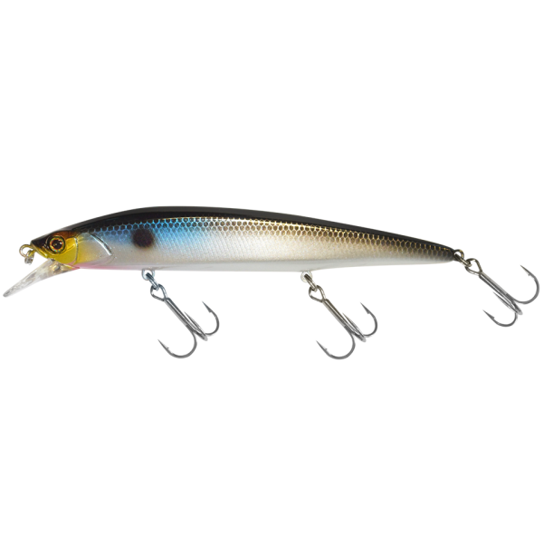 Воблер JACKALL RERANGE 130SP #HL BORA SILVER&BLACK