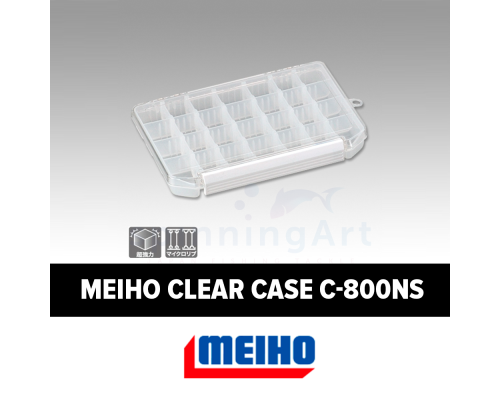 Коробка Meiho Clear Case C-800NS