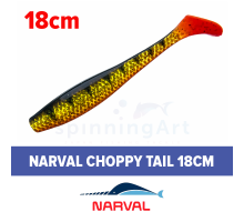 Мягкие приманки Narval Choppy Tail 18cm #019 - Yellow Perch
