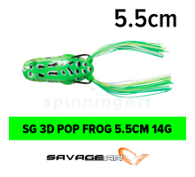 Приманка SG 3D Pop Frog 55mm Green
