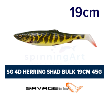 Приманка силиконовая Savage Gear 4D Herring Shad 19cm 45g #Pike