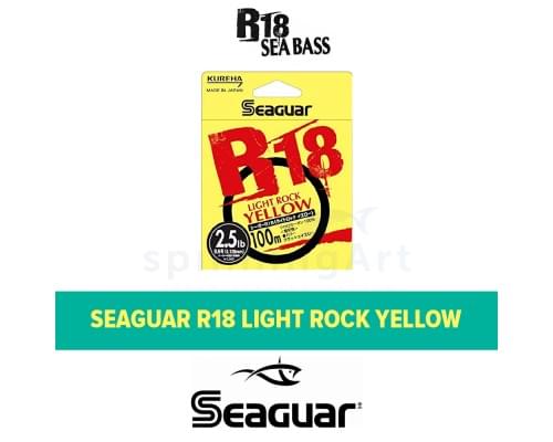 Флюорокарбон Seaguar R18 Light Rock Yellow