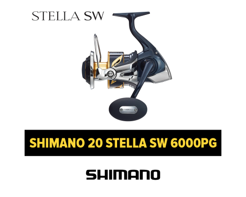 Катушка Shimano 20 Stella SW 6000PG