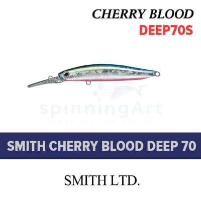 Воблер Smith Cherry Blood DEEP70