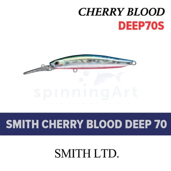 Воблер Smith Cherry Blood DEEP70