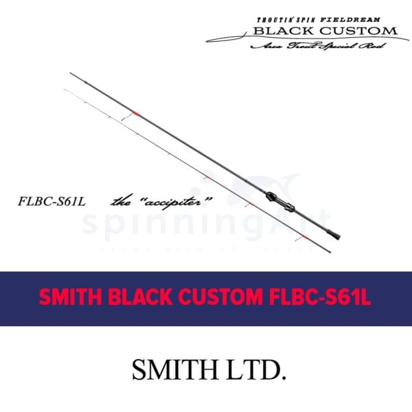 Спиннинг Smith Black Custom Area Trout FLBC-S61L